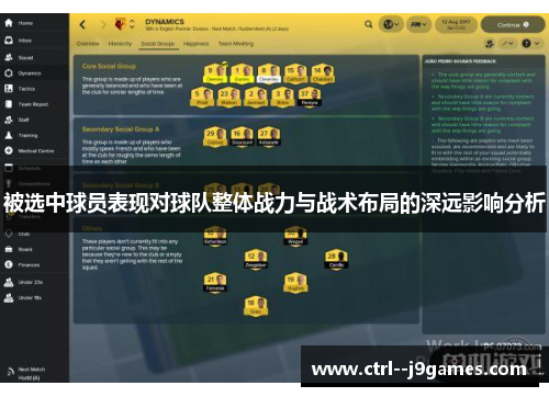 被选中球员表现对球队整体战力与战术布局的深远影响分析 被选中球员表现对球队整体战力与战术布局的深远影响分析
